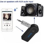 Portable Wireless Receiver Bluetooth Car Kit Speaker Receiver AUX port 3.5mm Audio Music Adapter