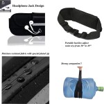 Running Waist Belt Bag Comfortable Unisex Packs for Worked Cycling