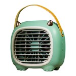 Portable Air Cooler, Mini Air Conditioner Fan Personal Evaporative Cooler, 3 Speeds Humidifier Misting Fan, Cordl