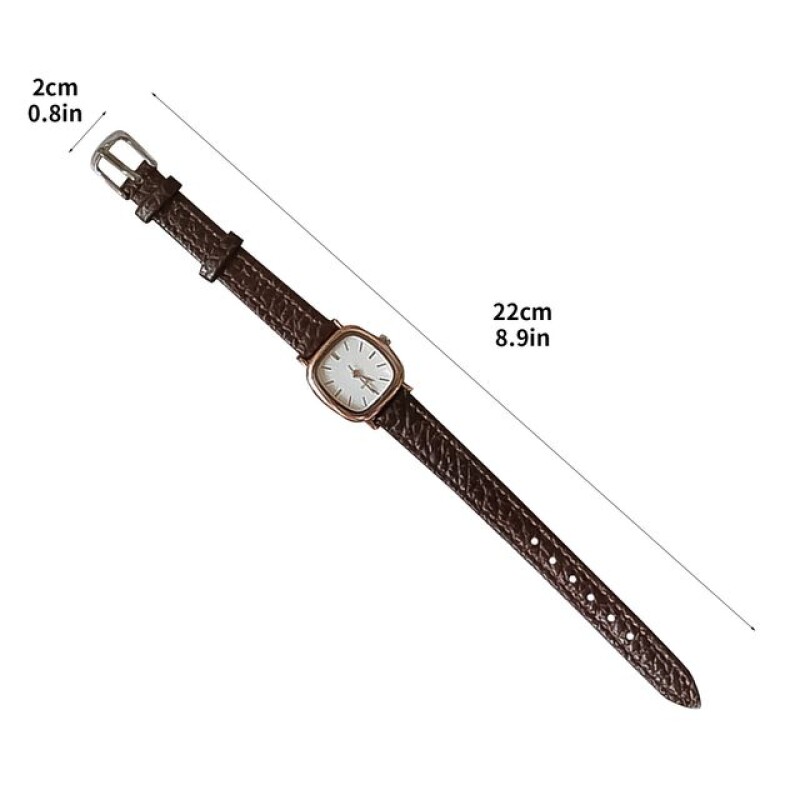 Women Watch Small Square Dial Quartz Simple Ultra Thin Watches Fashion