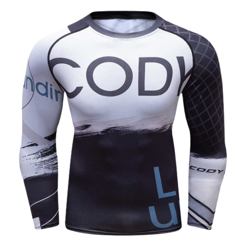 Cudy Lundin Fashion Long Sleeve Fitness Rash Guard