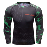 Cudy Lundin Fashion Long Sleeve Fitness Rash Guard