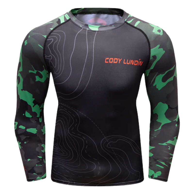 Cudy Lundin Fashion Long Sleeve Fitness Rash Guard